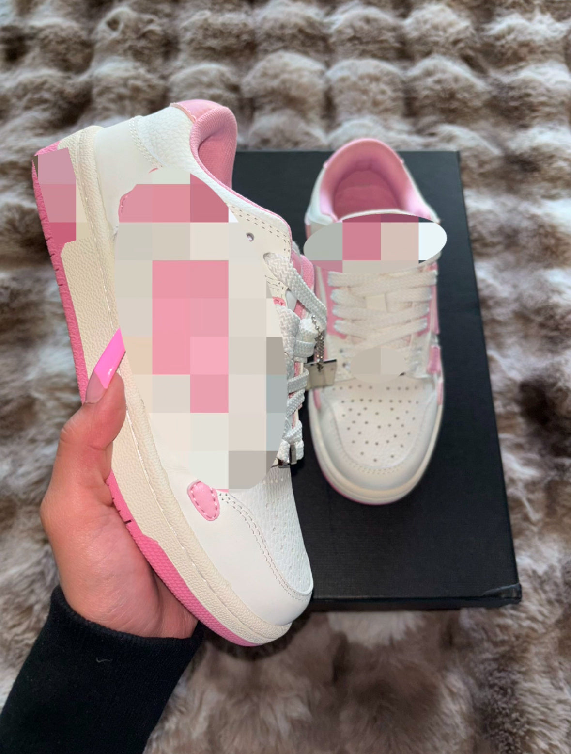 AMOR Dunk Low Tops/ PNK
