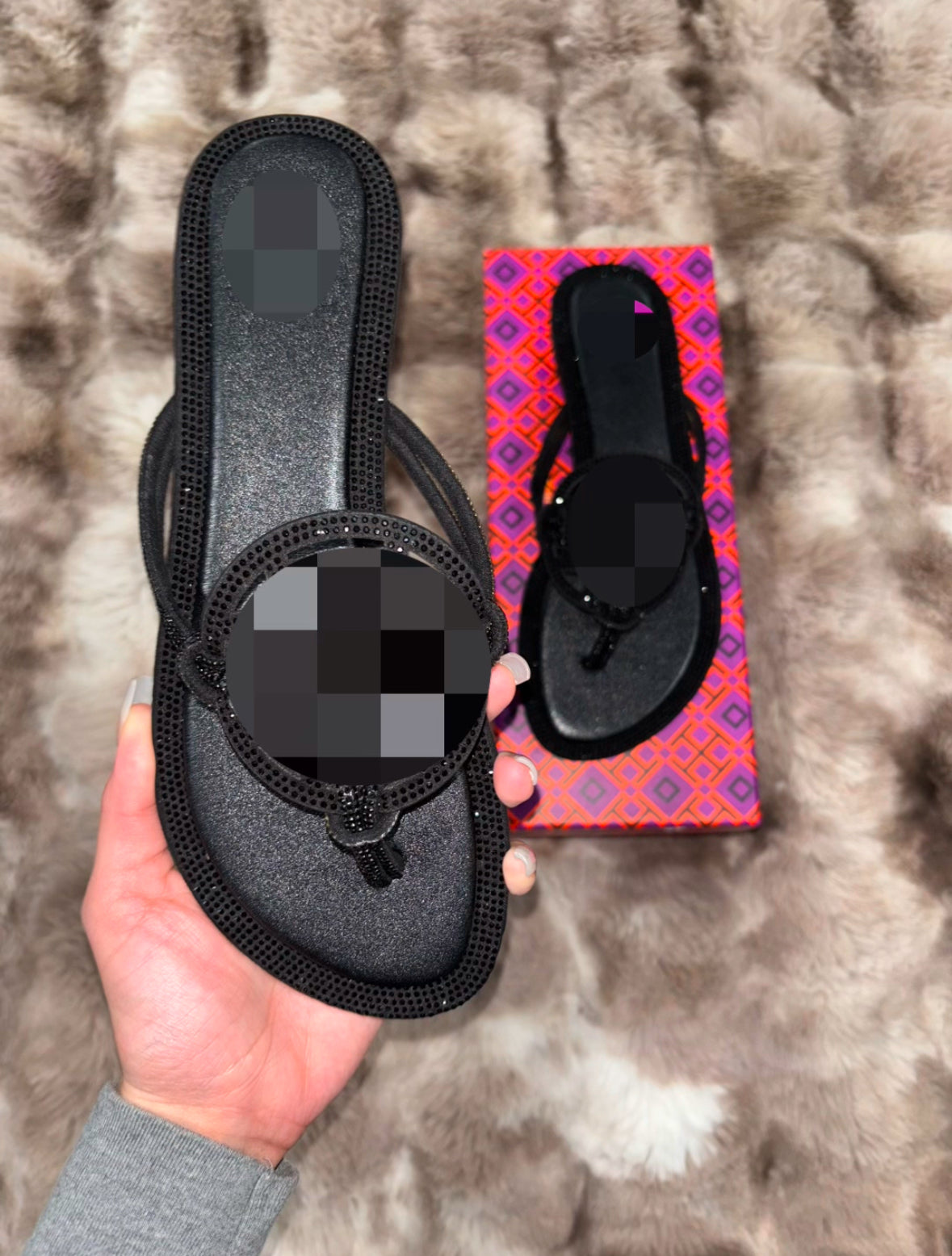 All Black RTBY Sandal