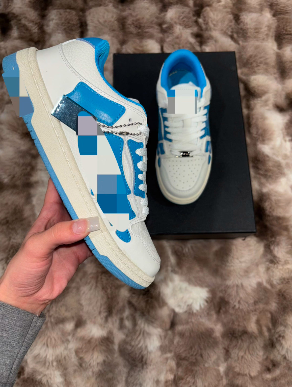 AMOR Dunk Low Tops/ BLU