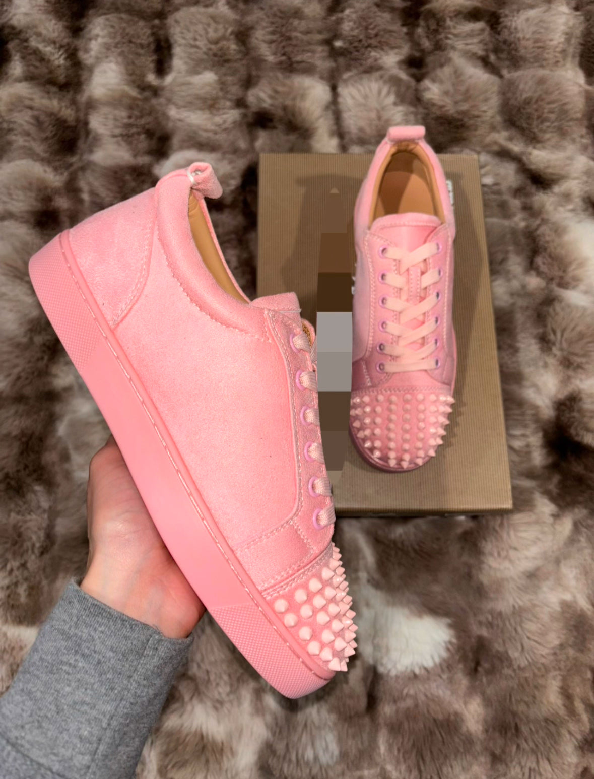 PNK Suede Spikes LT